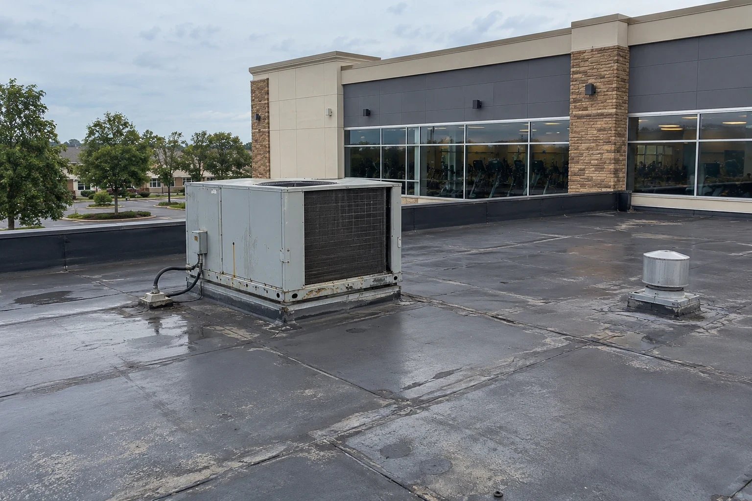 Fitness Center Roofing in Frisco, TX