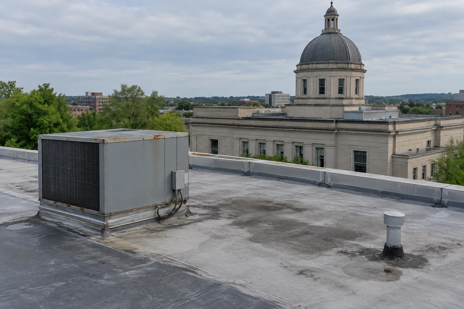 Government Building Roofing in Frisco, TX