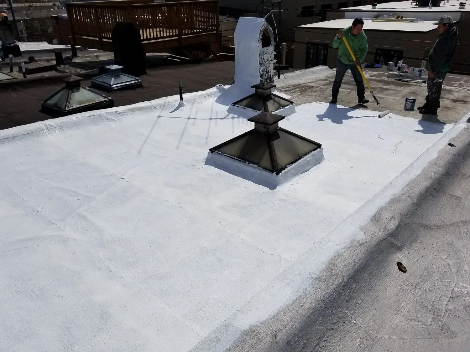 Silicone Roof Coatings in Frisco, TX