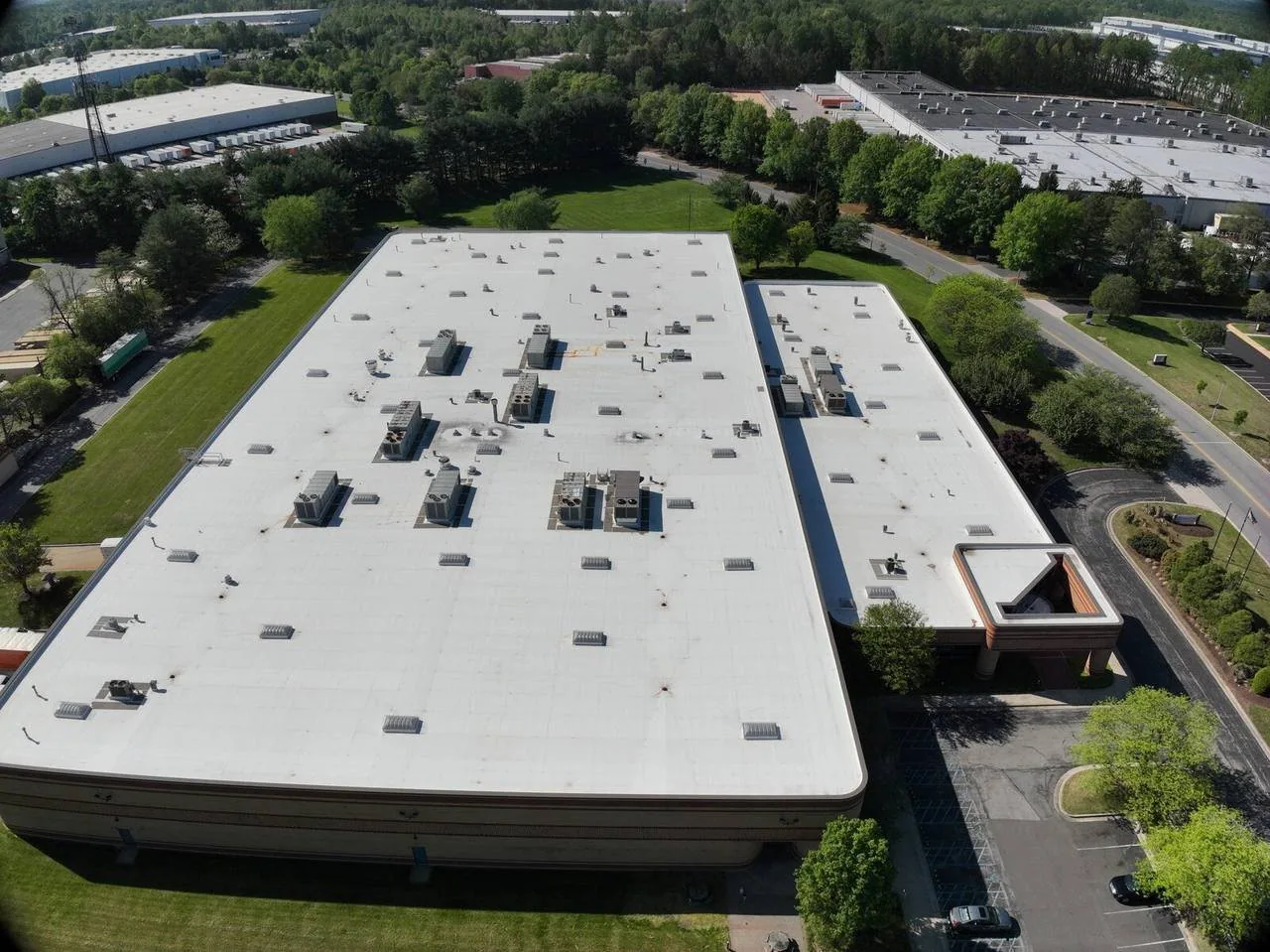 Drone Roof Inspection in Frisco, TX