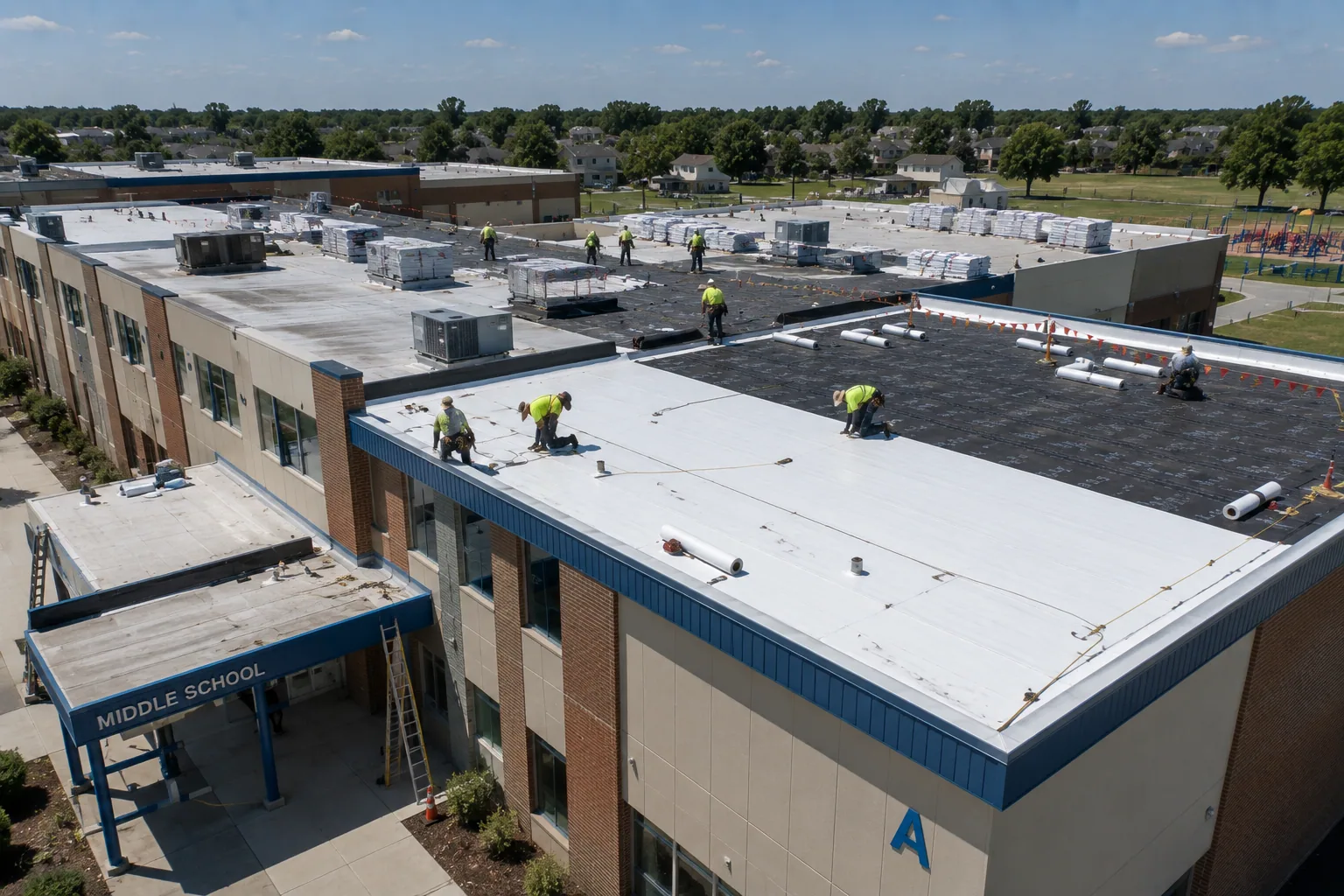 Commercial Roof Recover in Frisco, TX